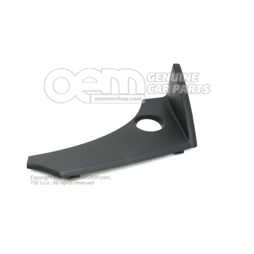 Okładka satynowo czarna 8N0807534  3FZ