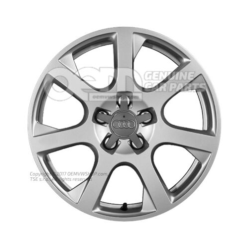 Felga aluminiowa diamentowa srebrna Audi Q5 8R 8R0071497B 8Z8