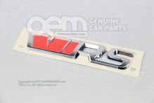 Napis chrom/czerwony 565853687E VYZ Napis chrom/czerwony 565853687E VYZ