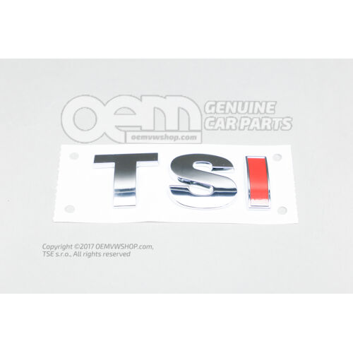 Napis chrom/chrom/czerwony 1T0853675J GQF