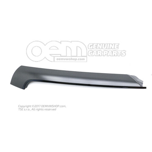 Listwa słupka przedniego Audi R8 Coupe/Spyder 42 427853265E