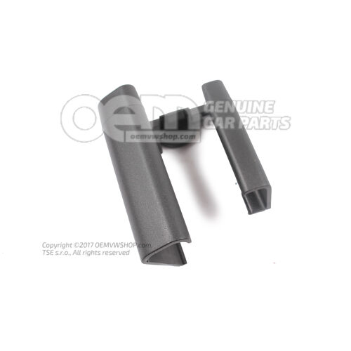 Osłona kanału satynowa czarna 8V0881347B 01C
