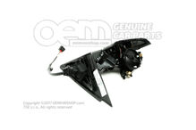 Mocowanie lusterka zewnętrznego z elektryczną regulacją w kolorze satynowo-czarnym 4G1857409AN01C