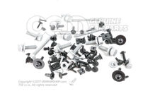 1 zestaw elementów mocujących zderzak 8P0098623A 1 zestaw elementów mocujących zderzak 8P0098623A