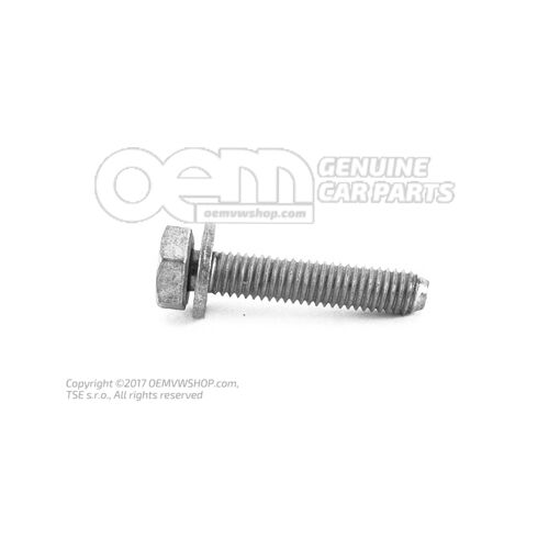 Śruba z łbem sześciokątnym (kombi) M6X30 N  10005010
