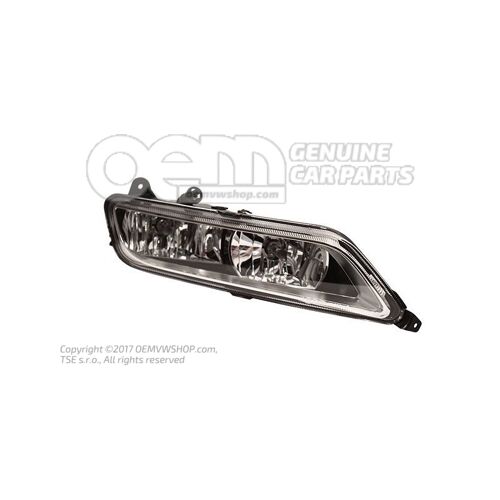 Halogenowe lampy przeciwmgłowe ze statycznym doświetlaniem zakrętów Volkswagen Passat 3C 4 motion 3AA941662D