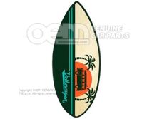 Deska skimboardowa, motyw T1, drewno topolowe, jasnoniebieski, kolekcja licencjonowana