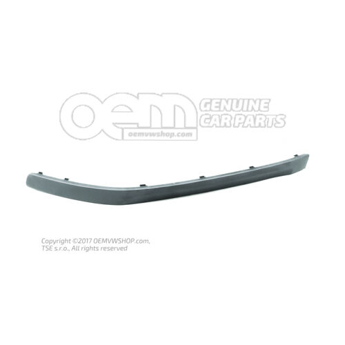 Listwa ozdobna satynowa czarna 1Z0807717  B41