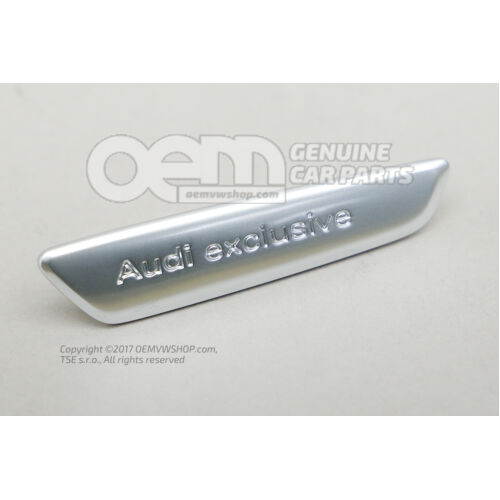 Listwa z napisem aluminium nie jest częścią zamienną 4H0853714A 3Q7