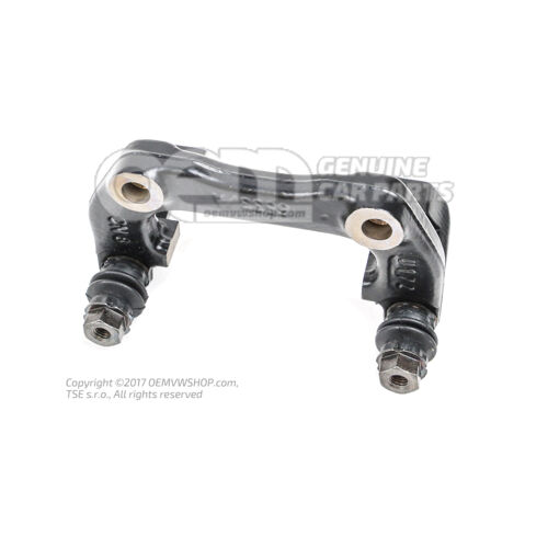 Wspornik hamulca ze sworzniem ustalającym klocki 8N0615425B