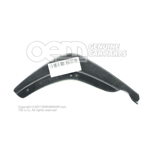 Chlapacze satynowe czarne 5L0821822C 9B9