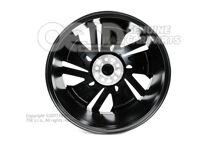 Felga aluminiowa w kolorze czarnym, metalicznym 654071498K FL8 (1)