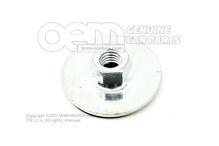 Klątwa. nakrętka z gumową podkładką M6 N  90574801