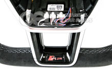 4K0419091BPXXC Audi RS6, RS7 C8 Alcantara multifunction heated steering wheel with steel grey stitching (3)