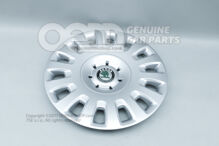 Obręcze kół czarny/jasny chrom Skoda Superb 3U 3U0601147C MHB