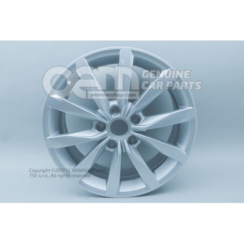 Felga aluminiowa diamentowa srebrna 5G0601025K 8Z8