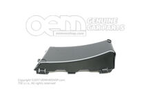 Osłona satynowa czarna do Audi A6/S6/Avant/Quattro 4F 4F0807246  01C