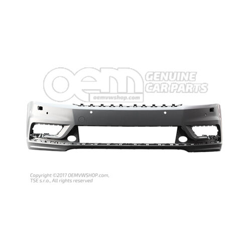 Osłona zderzaka gruntowana do Volkswagena Passata 3C 4 motion 3AA807217M GRU