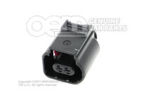 Płaska obudowa styków z mechanizmem blokującym styki 8K0973702