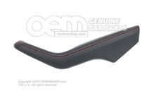 Podłokietnik (skóra) podłokietnik soul (czarny)/czerwień magma 8W0867374A BMZ