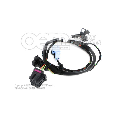 Wiązka przewodów układu ostrzegania o zapięciu pasów bezpieczeństwa 4G8971365P