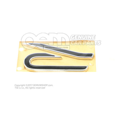 Emblemat czarny/chromowany 571853425A FOD