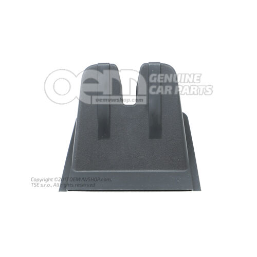 Osłona - zamek satynowa czarna Volkswagen Passat GTE 4 motion 3G9827520B 9B9