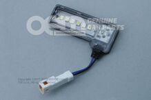 Lampa peryferyjna satynowa czarna Skoda Superb 3U 3U0945291E 01C