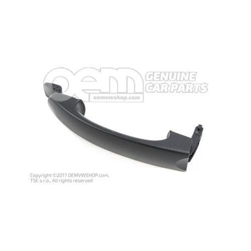 Klamka zewnętrzna czarna 7H0837205D 3FZ