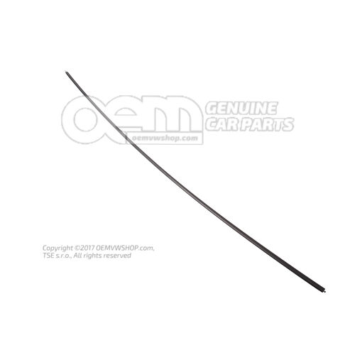 Obszycie pokrywy satynowo czarne 8D5845533D 01C
