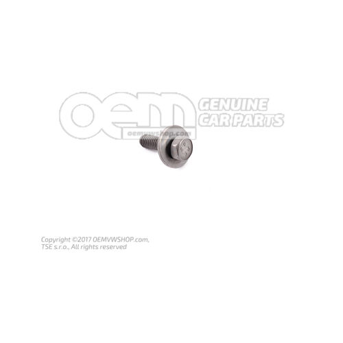 Śruba z łbem sześciokątnym (kombi) M6X20 N  10009205