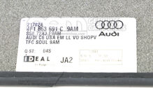 1 zestaw dywaników na stopy soul (czarny) 4F1863691C 9AM (2)