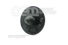 Gałka do wykładziny podłogowej satynowa czarna 3D0864812  9B9 (1)