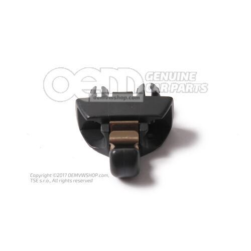 Uchwyt osłony przeciwsłonecznej Titan czarny 1S0857561  82V