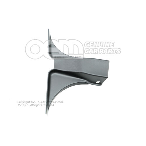 Okładka satynowo czarna 8D0853307  01C