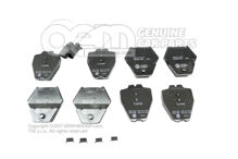 1 komplet klocków hamulcowych do hamulca tarczowego Volkswagen Phaeton 3D 3D0698151B 1 komplet klocków hamulcowych do hamulca tarczowego Volkswagen Phaeton 3D 3D0698151B