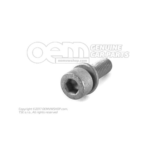Śruba z łbem gniazdowym z łbem gniazdowym sześciokątnym (kombinacja) M8X24 N  90304203