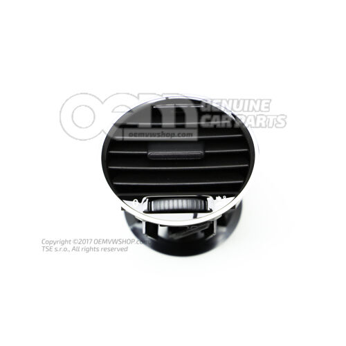 Nawiew aluminiowy Volkswagen Caddy 2K 2K0819703G 3Q7