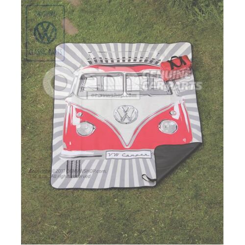 Czerwony koc piknikowy w stylu T1 ZCP902701