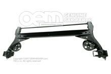 Belka tylnej osi ze stabilizatorem 4B0500051H