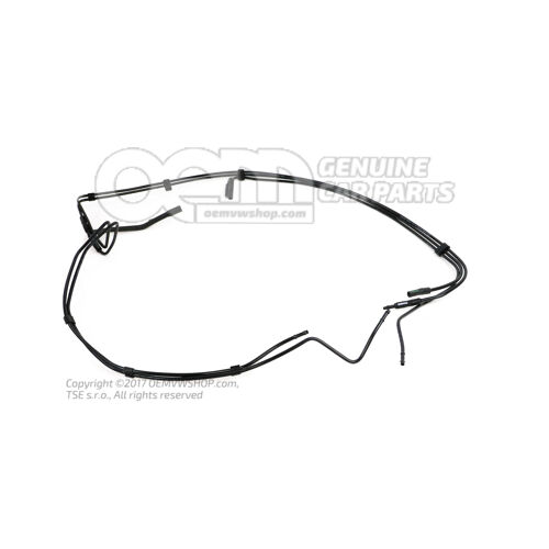 1 komplet rur podciśnieniowych Audi A8/S8 Quattro 4E 4E0133710C