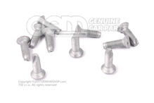 Śruba z łbem wpuszczanym owalnym M8X25 N  90701301