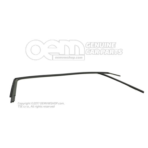 Prowadnica okna czarna 1S3837431A 5AP