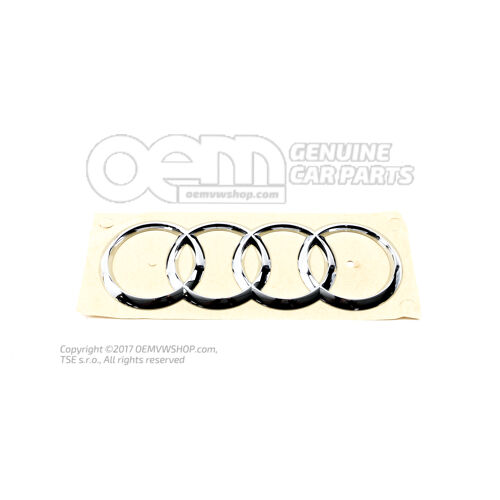 Emblemat AUDI chromowany 4G9853742  2ZZ