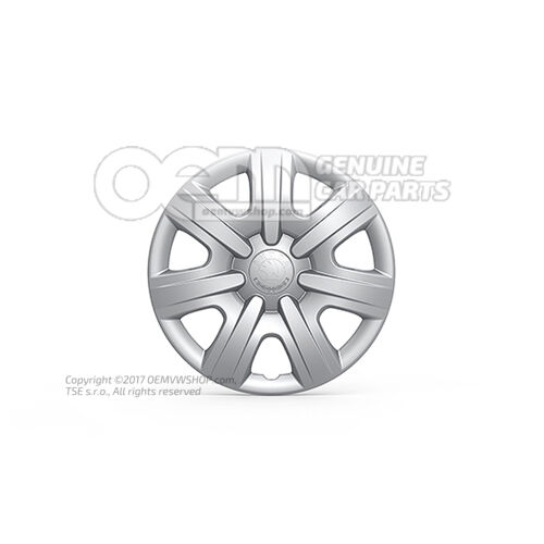 1 komplet pierścieni kołpakowych Skoda Fabia 5J 5J0071454