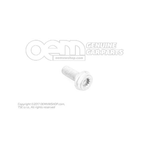 Śruba z łbem gniazdowym z łbem wewnętrznym wielopunktowym N  91026802