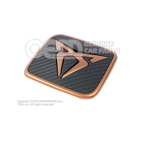 Emblemat „CUPRA” w kolorze miedzi 5FF853630A RZH