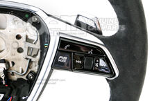 4K0419091BPXXC Audi RS6, RS7 C8 Alcantara multifunction heated steering wheel with steel grey stitching (2)
