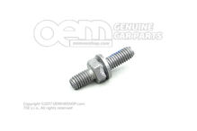 Śruba z łbem gniazdowym 12-kątnym (kombi) M6X16/M6X10 N  91057302 Śruba z łbem gniazdowym 12-kątnym (kombi) M6X16/M6X10 N  91057302