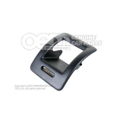 Obróbka mechanizmu zwalniającego oparcie w kolorze tytanowo-czarnym 6R0885893  82V